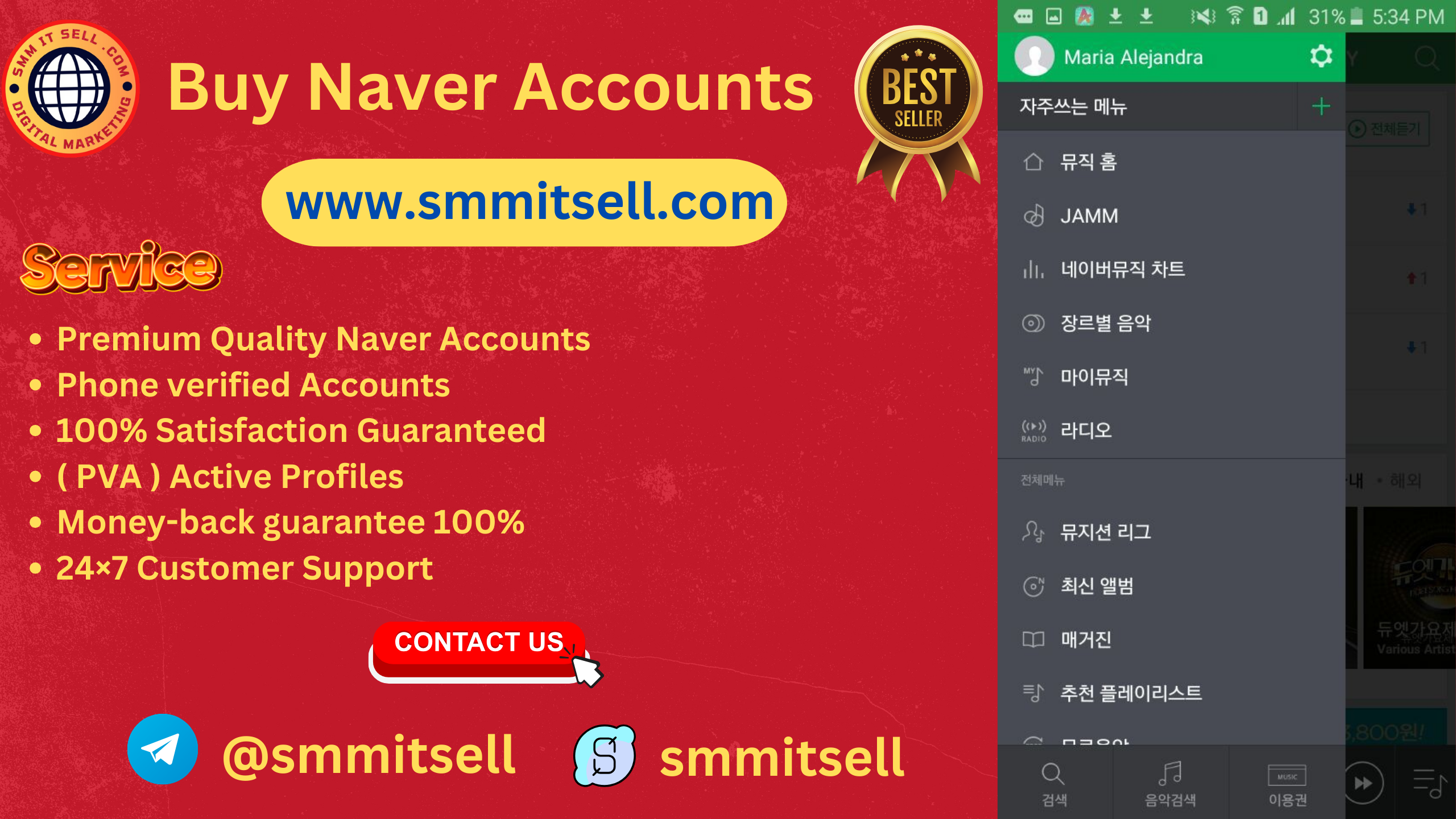 Buy Naver Accounts 