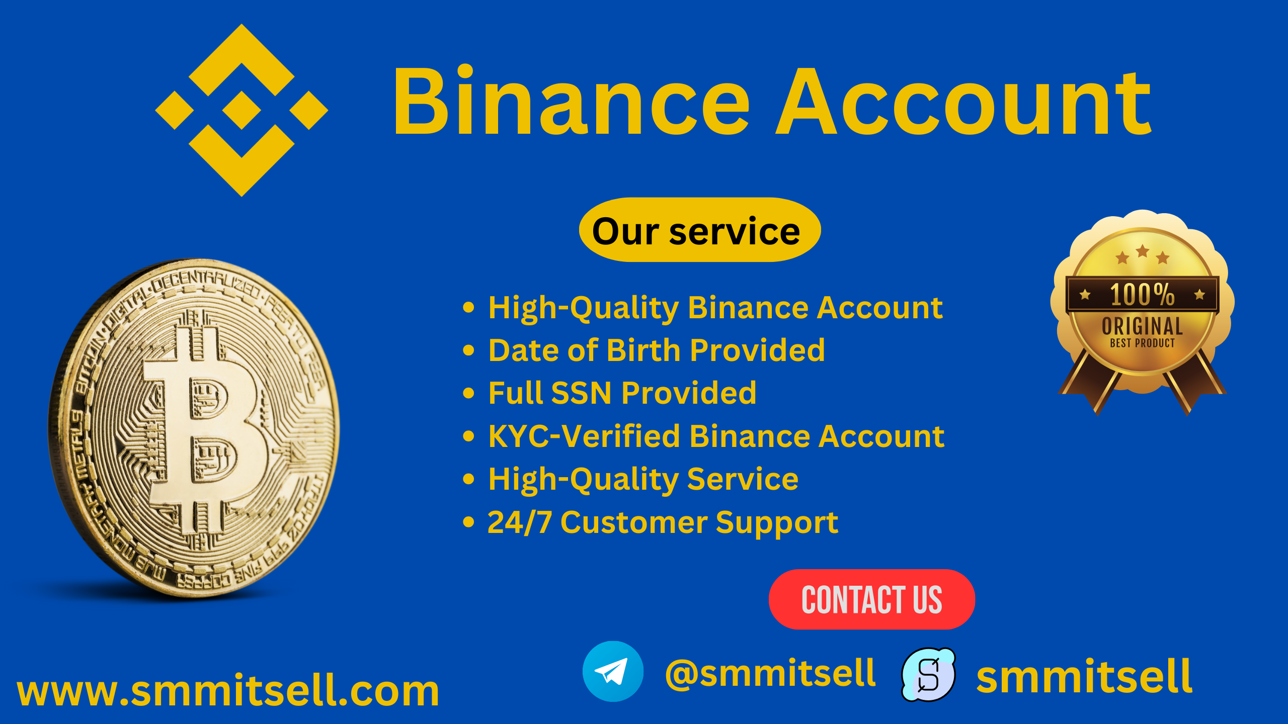 Buy Verified Binance Accounts 