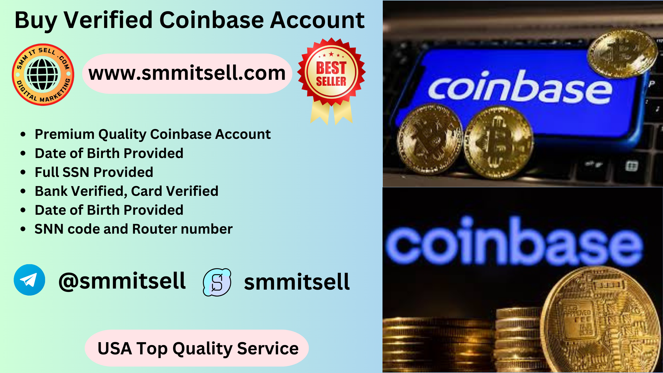 Buy Verified Coinbase Account 