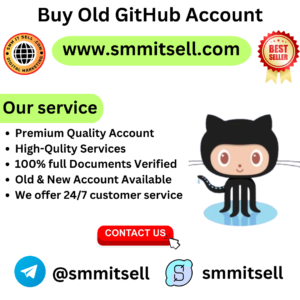 Buy old GitHub accounts